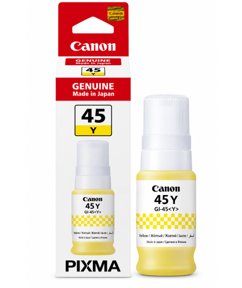 Cerneală Canon GI-45Y Yellow, 40 ml, pentru MAXIFY GX1040 / GX2040 (6287C001)
