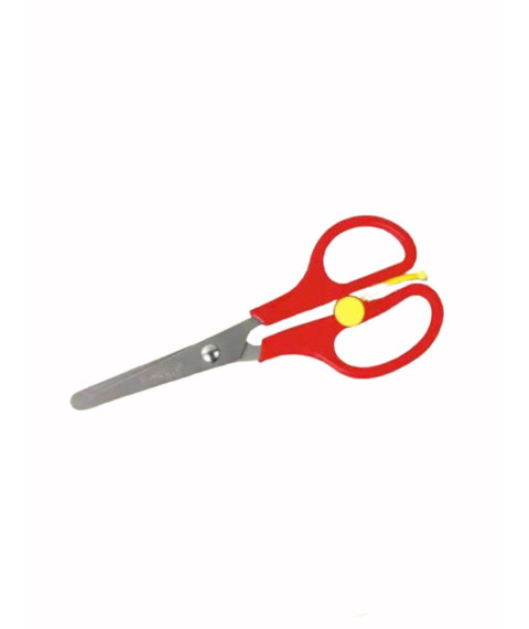 Foarfecă pentru copii din oțel inoxidabil, 13 cm, cu capac de protecție, Foska YG9058-B Foarfecă pentru copii din oțel inoxidabil, 13 cm, cu capac de protecție, Foska YG9058-B