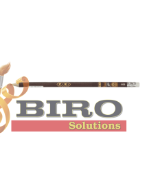 Creioane grafit HB BEAR TOY cu radieră tub ZIBI