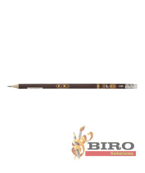 Creioane grafit HB BEAR TOY cu radieră tub ZIBI