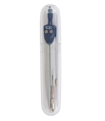 Compas ZI-BI Basis, în cutie din plastic, albastru, ZB.5301BS-03