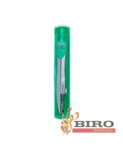 Compas ZI-BI Basis, în cutie din plastic, verde, ZB.5301BS-04