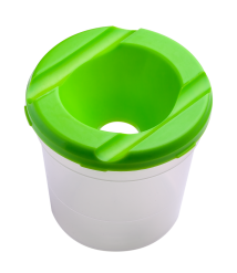 Pahar anti-vărsare pentru pictură, verde lime