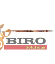 Creioane grafit HB HORSE cu radieră tub ZIBI