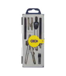 Set compas ZI-BI Basis 7 piese, albastru 