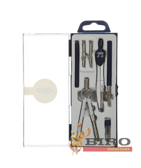 Set compas ZI-BI Basis 7 piese, albastru 