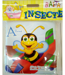 Carte pentru baie - Insecte