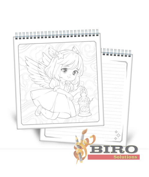 Anti-stress. Coloring book. Happy