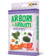 27 de cartonașe. Arbori și arbuști, frunze și fructe