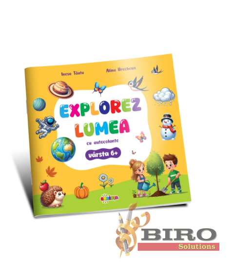 Explorez Lumea cu Autocolante 6+