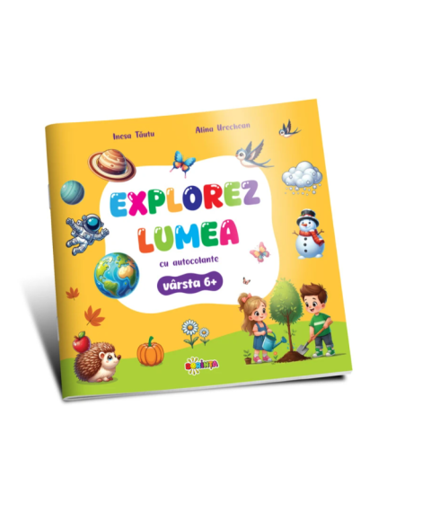 Explorez Lumea cu Autocolante 6+