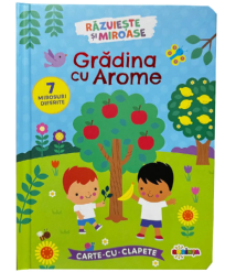 Carte cu Clapete. Grădina cu Arome (7 Mirosuri Diferite)