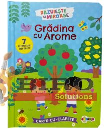 Carte cu Clapete. Grădina cu Arome (7 Mirosuri Diferite)