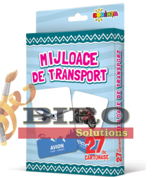 27 de cartonașe. Mijloace de transport