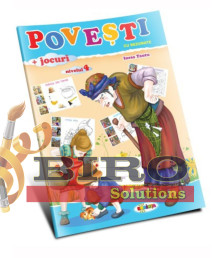 Povești. Nivelul 4 (cu foi detașabile)