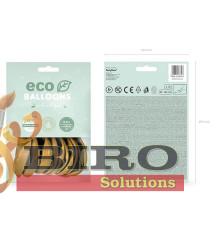 Set baloane 30 cm (12"), ECO metalic auriu, 10 bucăți