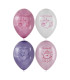 Set baloane latex MESHU Unicorn Love 30 cm, pastel mix, 12 bucăți | Biro Solutions
