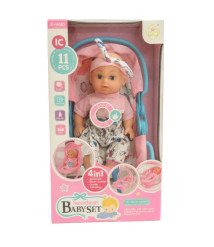 Păpușel cu accesorii, 29 cm, cod 942072
