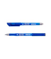 Pix gel cu radiera 0.5 mm BUROMAX,albastru