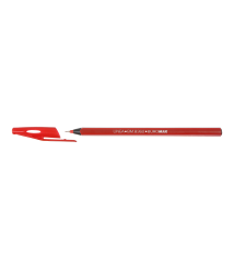 Pix cu ulei, LINEA, 0,5 mm, corp triunghiular Buromax,rosu