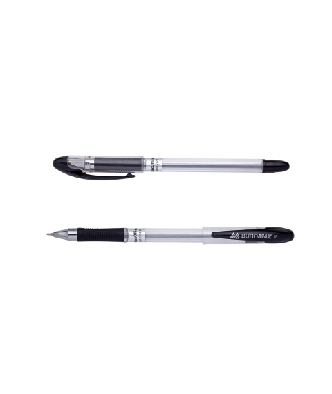 Pix ulei MaxOFFICE, 0.7 mm, grip cauciuc,albastru