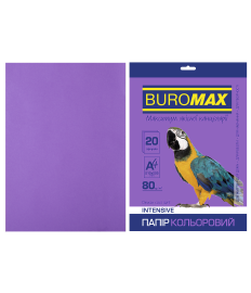 Hârtie color set 20 file Intensive A4 80 g, violet