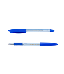 Pix cu bila CLASSIC GRIP, 0.7 mm BUROMAX,albastru