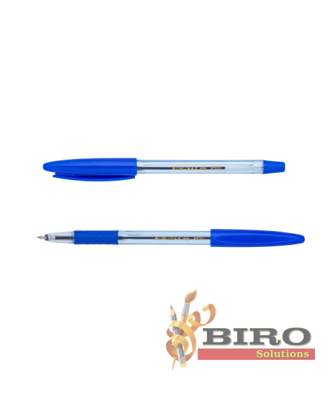 Pix cu bila CLASSIC GRIP, 0.7 mm BUROMAX,albastru
