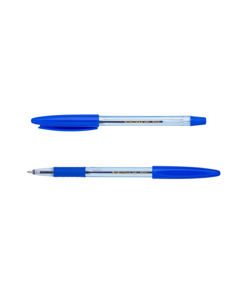 Pix cu bila CLASSIC GRIP, 0.7 mm BUROMAX,albastru