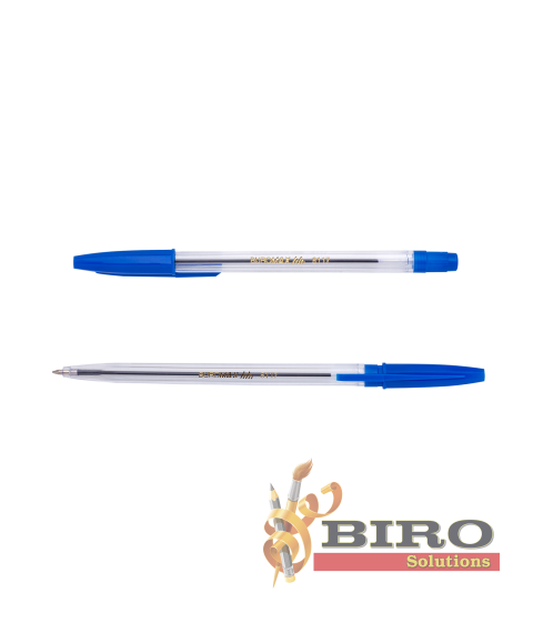 Pix cu bila CLASSIC 0.7 mm BUROMAX,albastru