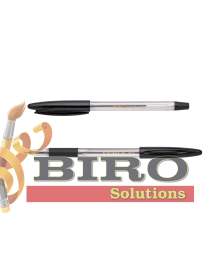 Pix cu bila CLASSIC GRIP, 0.7 mm BUROMAX,negru
