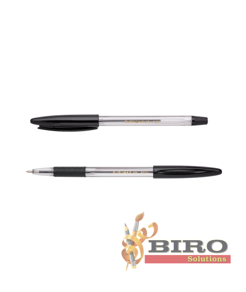 Pix cu bila CLASSIC GRIP, 0.7 mm BUROMAX,negru