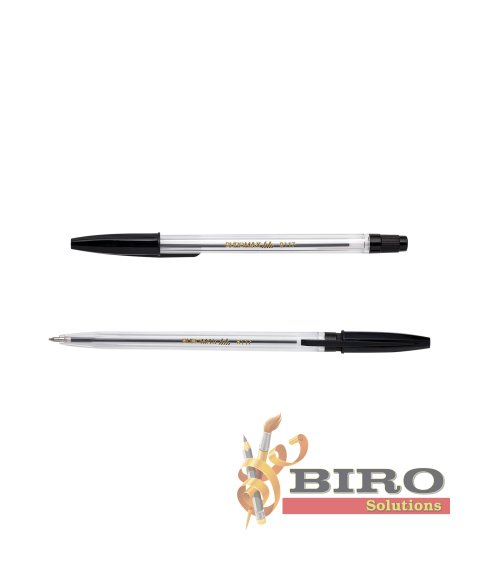 Pix cu bila CLASSIC 0.7 mm BUROMAX,negru