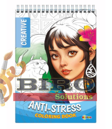 Anti-stress. Coloring book. Creativ