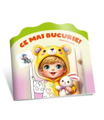 Citesc și Colorez cu Autocolante. Ce Mai Bucurie!