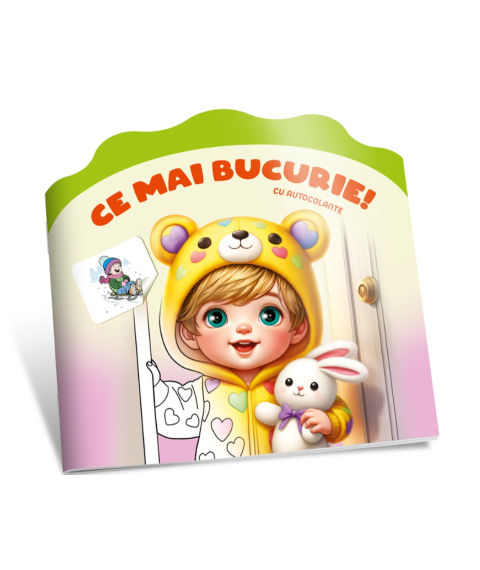 Citesc și Colorez cu Autocolante. Ce Mai Bucurie!