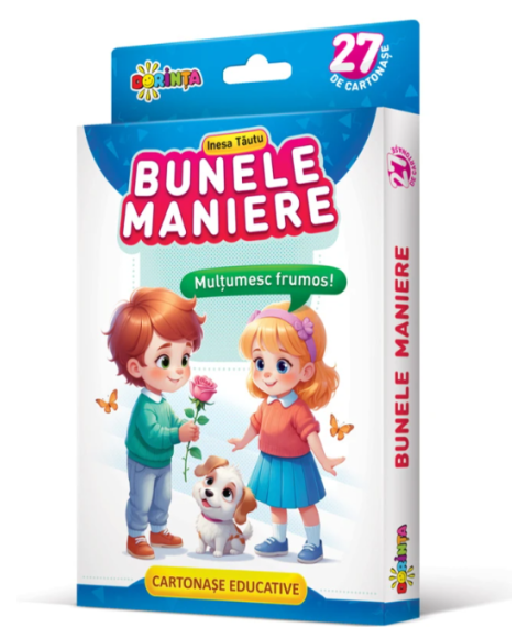 27 de cartonașe educative. Bunele maniere