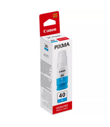 Cerneală Canon GI-40C Cyan, 70 ml, pentru PIXMA G5040 / G6040 / G7040