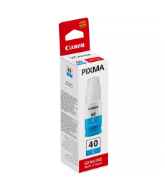 Cerneală Canon GI-40C Cyan, 70 ml, pentru PIXMA G5040 / G6040 / G7040