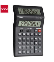 Calculator DELI M049, 12 digits, negru
