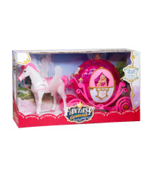 Set joacă caretă „Fantasy Carriage”, roz, cod 782003