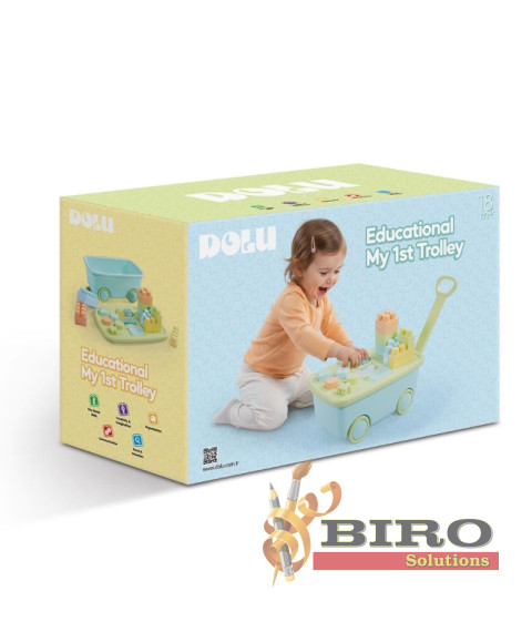 Constructor Educațional DOLU Primul meu cărucior, cod 2266D