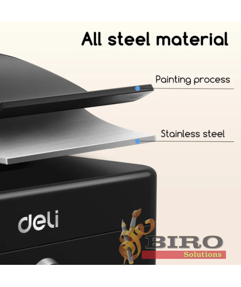 Cash Box DELI ET500, 90×200×160 mm
