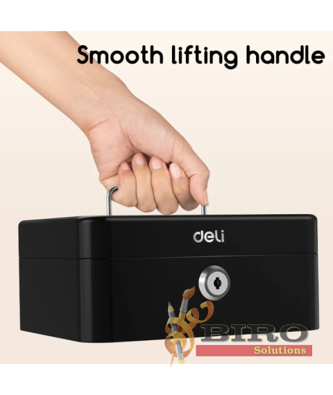Cash Box DELI ET500, 90×200×160 mm