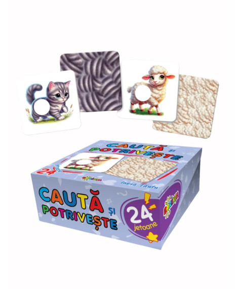 24 Jetoane. Caută și Potrivește