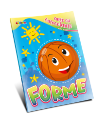 Carte cu autocolante. Forme