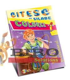 Citesc pe silabe. Colorez. Elfii și cizmarul (Vol. 4)