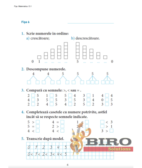 Excelează la Matematică – Clasa I