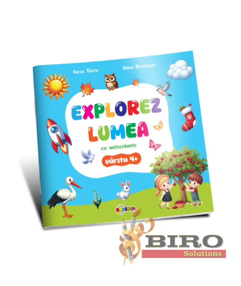 Explorez Lumea cu Autocolante 4+