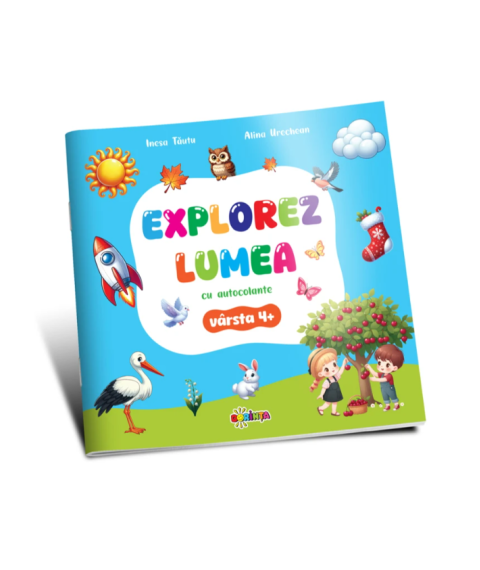 Explorez Lumea cu Autocolante 4+